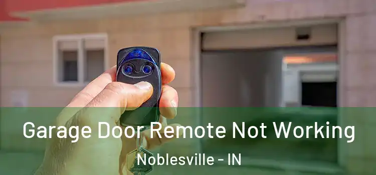  Garage Door Remote Not Working Noblesville - IN
